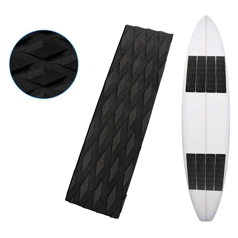 4Pcs Surfboard Traction Pads EVA Surfing Skimboard Deck Traction Pads