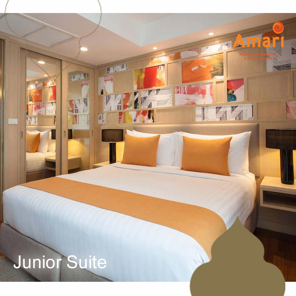 E-Voucher Amari Residence Bangkok - ห้อง Junior Suite 1 คืน
