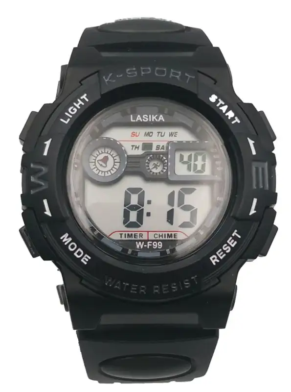 ภาพหน้าปกสินค้านาฬิกาเด็กนาฬิกาเด็กกีฬานาฬิกาแบรนด์ชั้นนำคู่ Chrono EL Light กันน้ำนาฬิกาข้อมือชาย W-F99 จากร้าน Watch Fashion Shop 1565244175 บน Lazada
