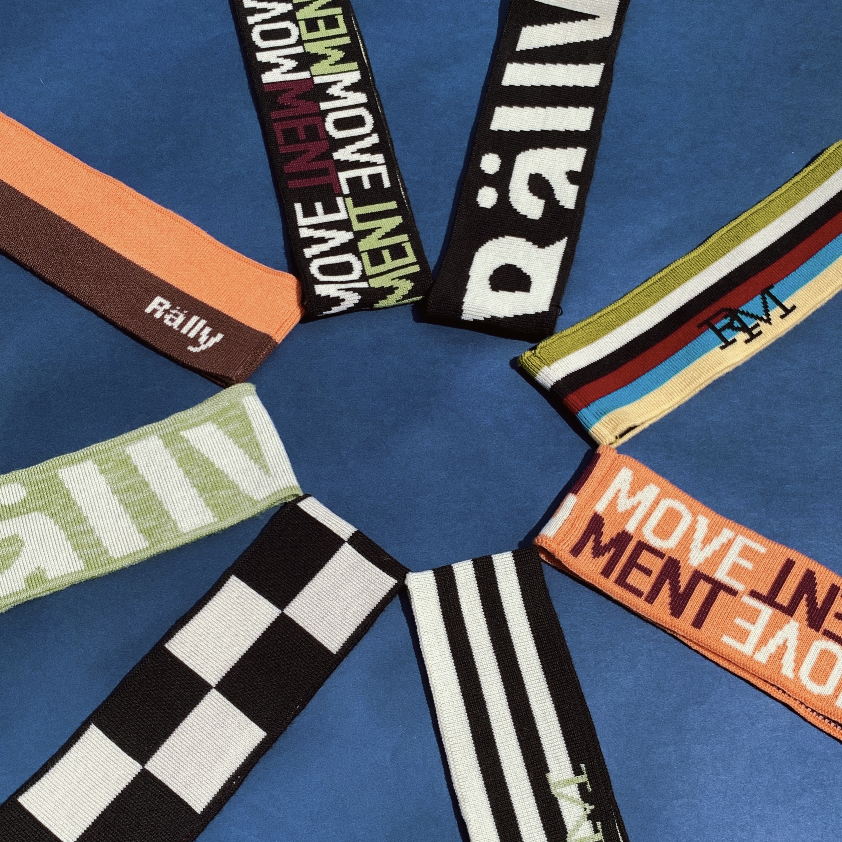 Rally headband - ที่คาดผมทอลาย (เลือกลายได้) - Rally Movement - ThaiPick