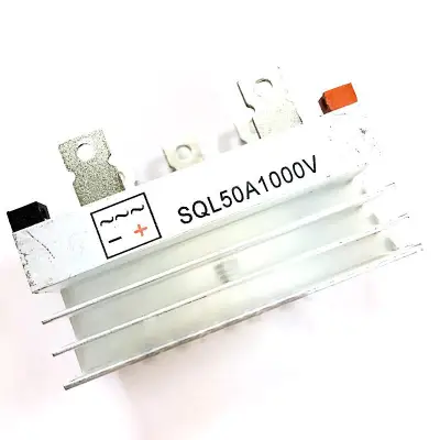 Bridge Diode Rectifier For Three Phase New SQL 50A 1000V Brushless Generator With Heatsink