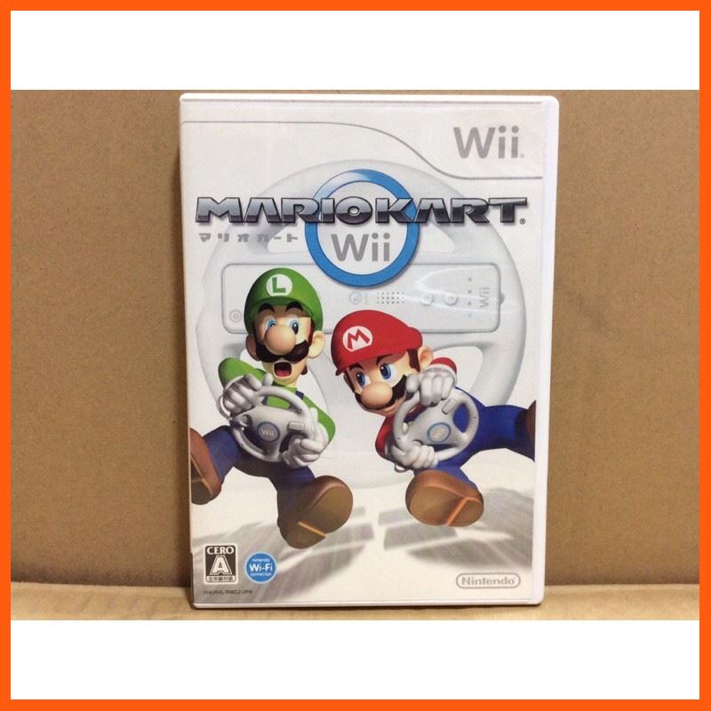SALE แผ่นแท้ [Wii] Mario Kart Wii (Japan) (RVL-P-RMCJ) เกมและฮ๊อบบี้ แผ่นและตลับเกม Nintendo games