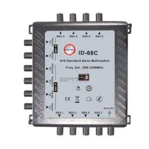 อุปกรณ์ตัดต่อรุ่น ID 6X8 C ยี่ห้อ IDEASAT อุปกรณ์ตัดต่อรุ่น ID 6X8 C ยี่ห้อ IDEASAT