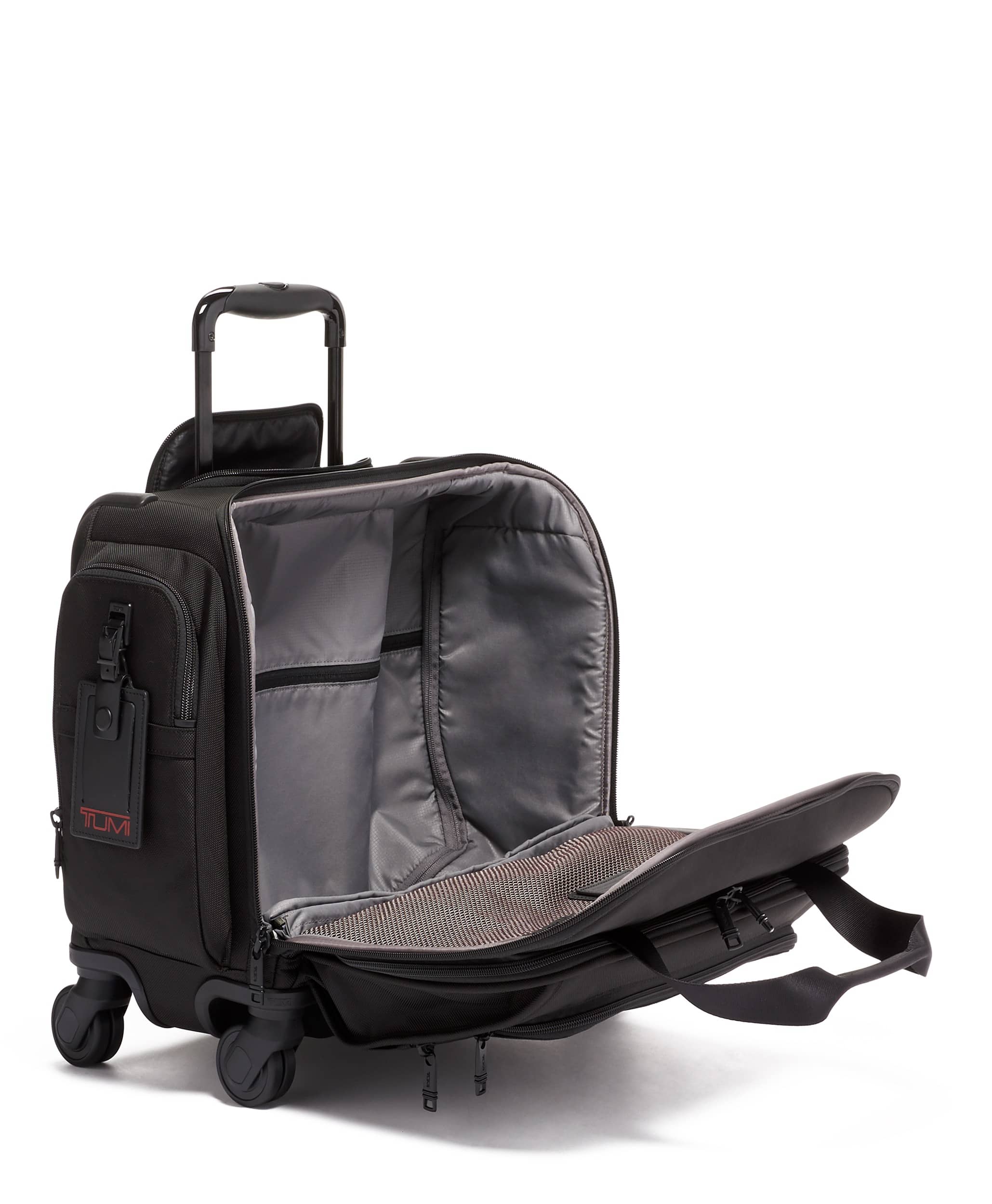 Alpha 3 Compact 4 Wheeled Duffel Black TUMI ThaiPick
