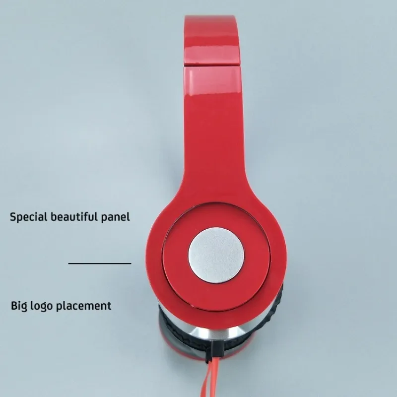 ภาพสินค้าหูฟังครอบ แบบใช้สาย ไม่ใช่บลูทูธ หูฟังครอบหัว เฮดโฟน Audio - Professional Bass Stereo Headphones สามารถพับเก็บได้ จากร้าน Topten Mobile บน Lazada ภาพที่ 6