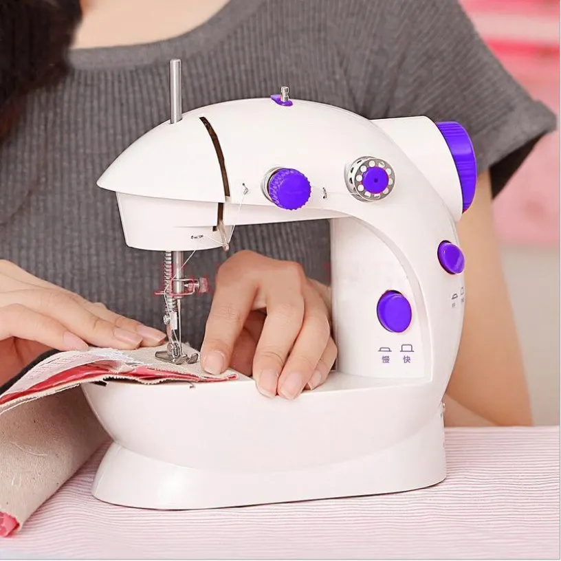 ส่งฟรี Mini Sewing Machine จักรเย็บผ้า ไฟฟ้า มินิ ขนาดพกพา จักรเย็บผ้า จักรเย็บผ้ามินิ จักร จักรเย็บผ้า จักรเย็บไฟฟ้าขนาดเล็ก เก็บเงินปลายทาง