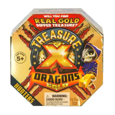 ของเล่นของสะสม Treasure X Series 2 Dragon Gold 1 Pack