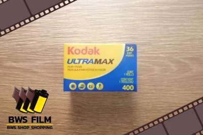 ฟิล์มถ่ายรูป ฟิล์มสี Kodak Ultramax 400 [ISO 400] 35mm (135) 36 รูป Color Negative Film