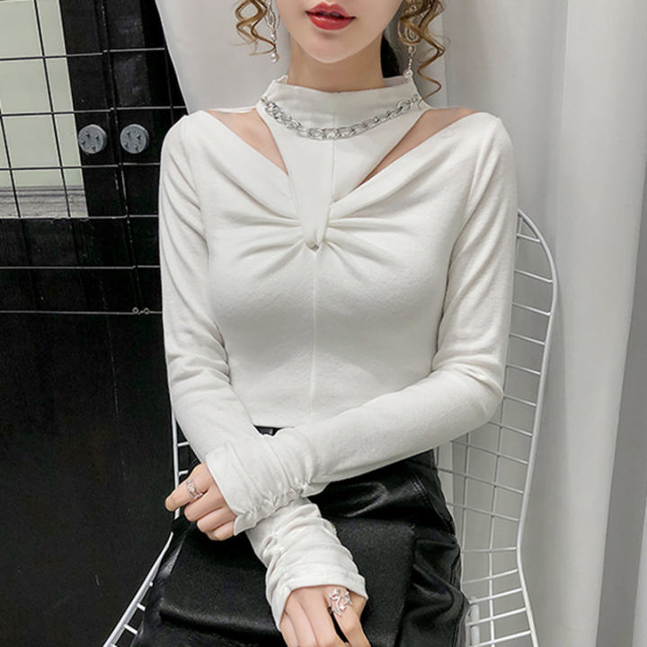 half chain sweater