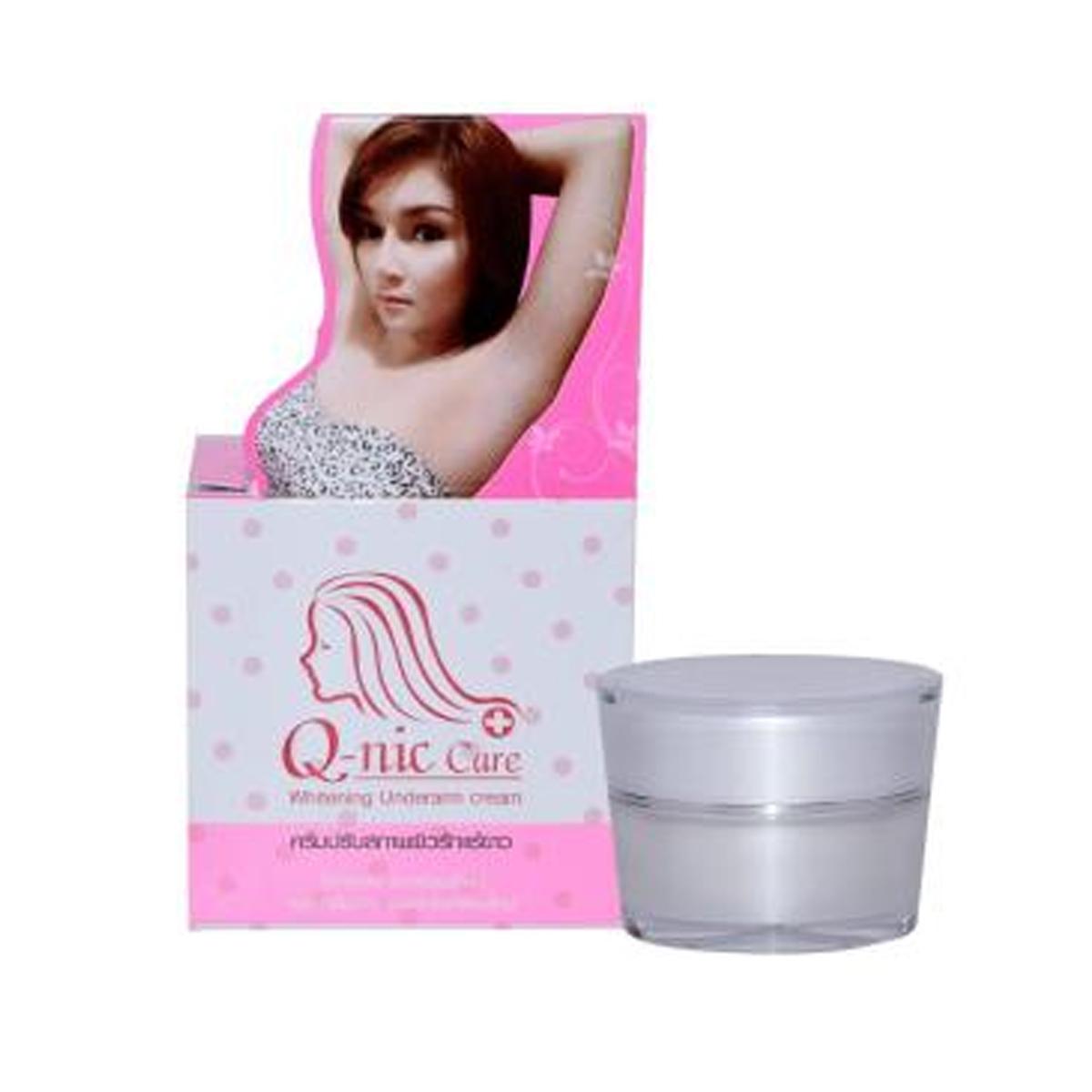 ครีมรักแร้ขาว Q-Nic Care ปรับสภาพผิวรักแร้ขาว 15 กรัม ( 1กระปุก )