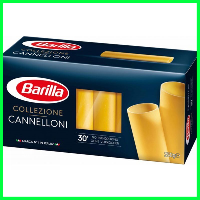 โปรโมชั่นสุดคุ้ม โค้งสุดท้าย Barilla Cannelloni 250g ใครยังไม่ลอง ถือว่าพลาดมาก !!