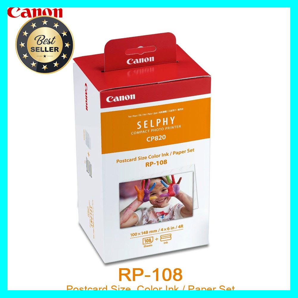 CANON RP-108 High-Capacity Color Ink/Paper Set (white) สินค้าcanon แท้ เลือก 1 ชิ้น อุปกรณ์ถ่ายภาพ กล้อง Battery ถ่าน Filters สายคล้องกล้อง Flash แบตเตอรี่ ซูม แฟลช ขาตั้ง ปรับแสง เก็บข้อมูล Memory card เลนส์ ฟิลเตอร์ Filters Flash กระเป๋า ฟิล์ม เดินทาง