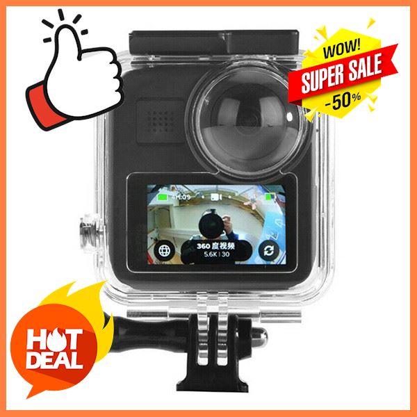Free Shipping เคสกันน้ำ GoPro Max 360 Panoramic Camera Accessory Waterproof Housing Case