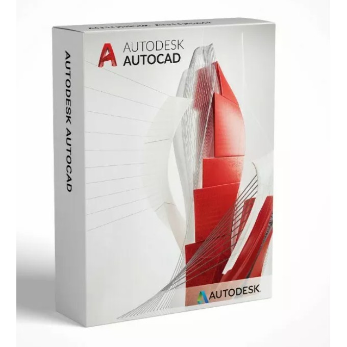 AUTOCAD โปรแกรมเขียนแบบ CAD 2D/3D (Win/Mac) ใช้ได้ถาวรไม่มีหมดอายุ