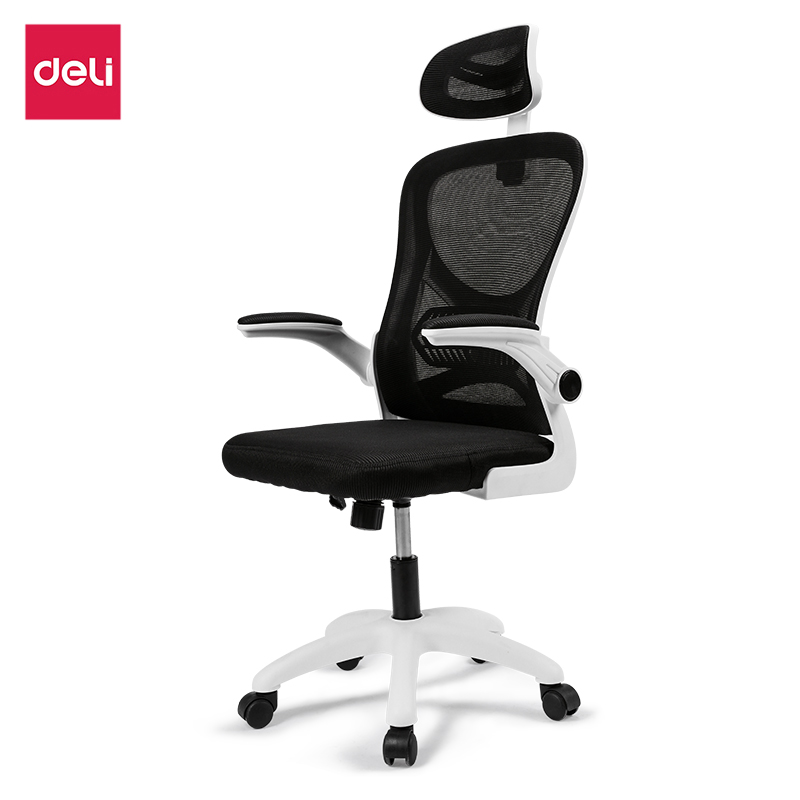 Deli versatile เก้าอี้ทำงาน เก้าอี้สำนักงาน เก้าอี้ ทำงาน เก้าอี้สุขภาพ พยุงเอวปรับได้ พนักพิงศีรษะ 2D อุปกรณ์สำนักงาน Office Chairhappy ราคา 1,799 บาท*ส่งฟรี