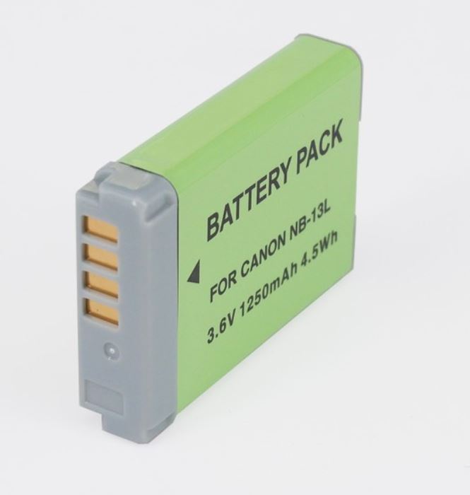 LOTUS POWER Batteria NB-13L 1250mAh 3.6V Per Canon G7X Mark III/II, SX720 HS, SX620 HS, G9X – Ricambio Ioni Di Litio