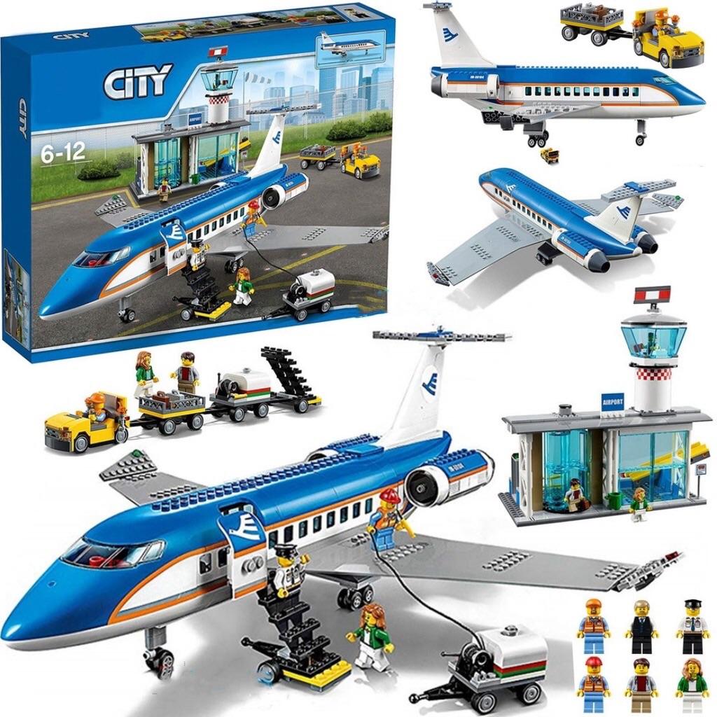 สินค้าพร้อมจัดส่งจากไทย ตัวต่อ เลโกจีนLEGO 60104 Civil Aviation ...