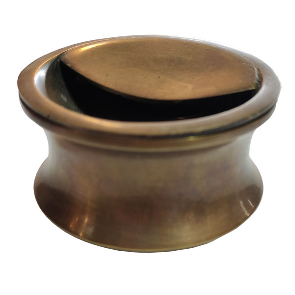 Brass Ashtray Concave / ashtray ทองเหลือง