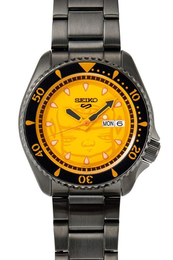 SEIKO นาฬิกาข้อมือผู้ชาย สายสแตนเลส รุ่น Seiko 5 Sports x Alex Face  (SRPG89K1,SRPG91K1,SRPG93K,SRPG93K1,SRPG95K1,SRPG97K1) 