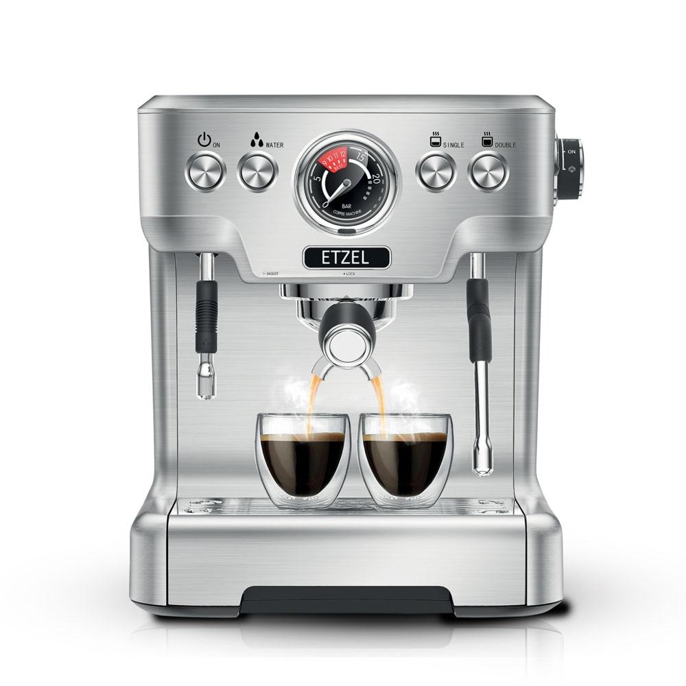 ส่งพรี!! เครื่องชงกาแฟ ETZEL รุ่น SN6570 สำหรับเปิดร้าน | ETZEL Commercial Espresso machine model SN6570