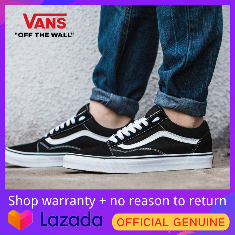 【Official genuine】VANS Old Skool Men's shoes Women's shoes sports shoes fashion shoes running shoes casual shoes Skateboard shoes cloth shoes VN000D3HY28 Official store