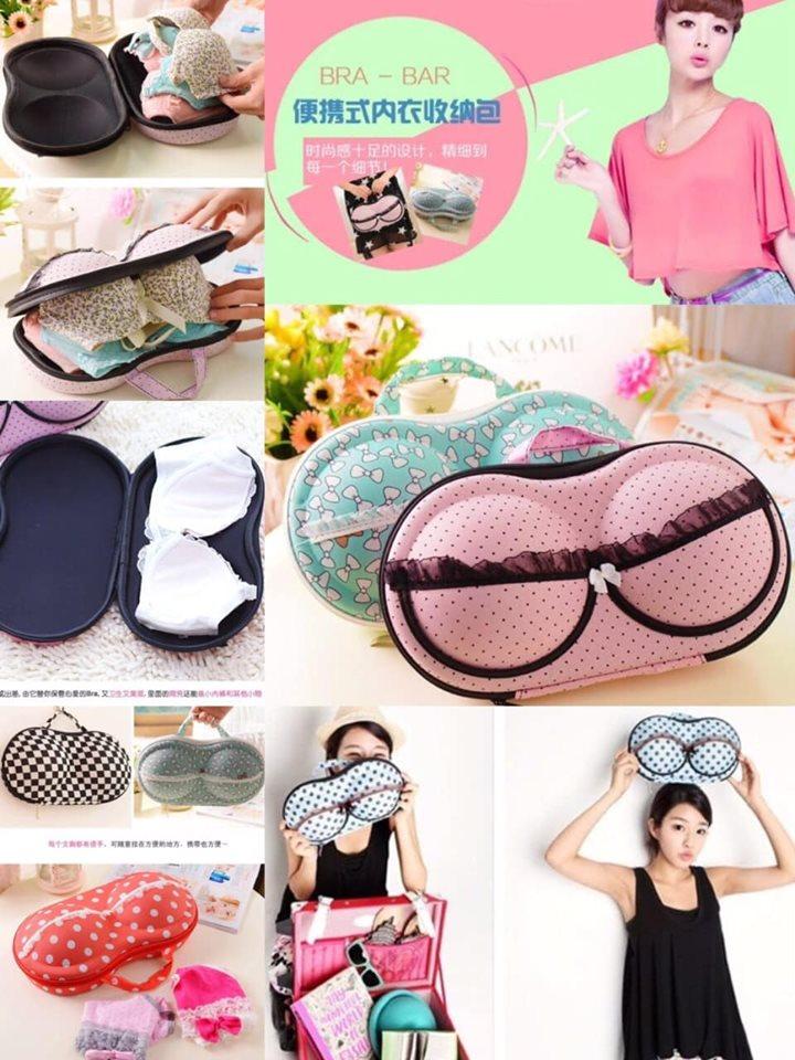 กระเป๋าเก็บเสื้อชั้นใน Underwear women Storage Travel Bra Organizer กระเป๋าเก็บชุดชั้นใน กระเป๋าใส่บราและชุดชั้นในสำหรับเดินทาง ที่เก็บของใช้ส่วนตัว กระเป๋าใส่ของ ขนาดพกพา กระเป๋าหิ้วใบเล็ก กระเป๋า กางเกงใน เสื้อใน บิกีนี่ T0011