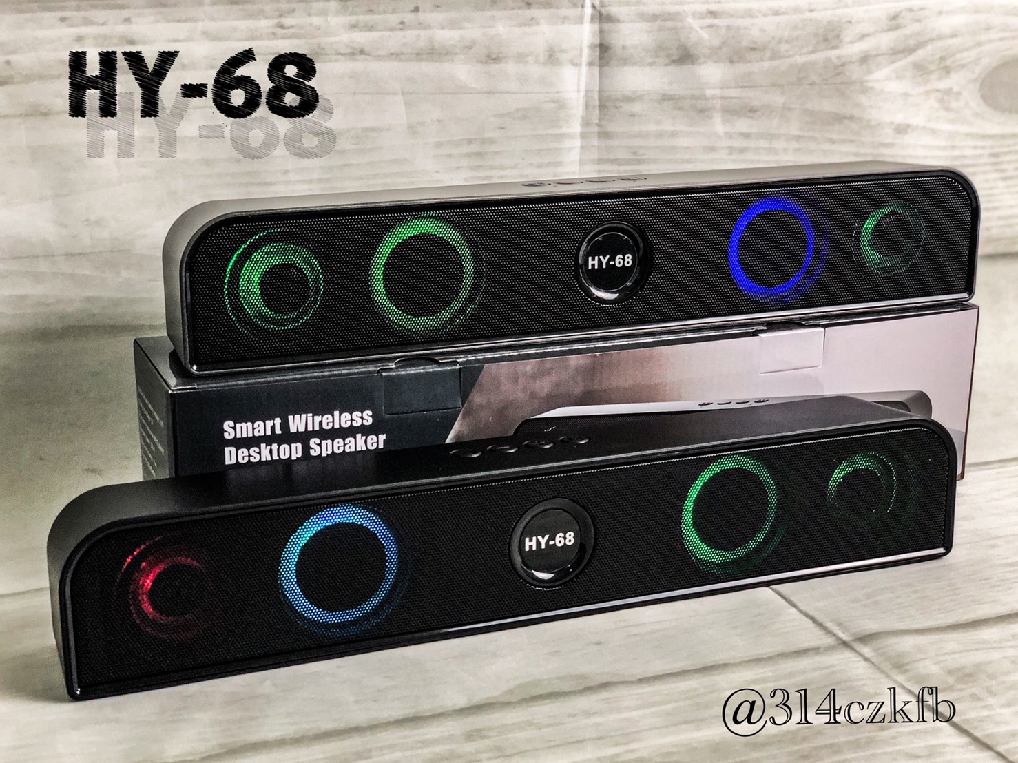 ✨ ลำโพงรุ่นใหม่ HY-68✨มาพร้อมดีไซน์สุดหรู ระบบไฟ LED ลำโพง soundbar เสียงดี เบสแน่น เป็นเจ้าของได้ก่อนใคร มีประกัน