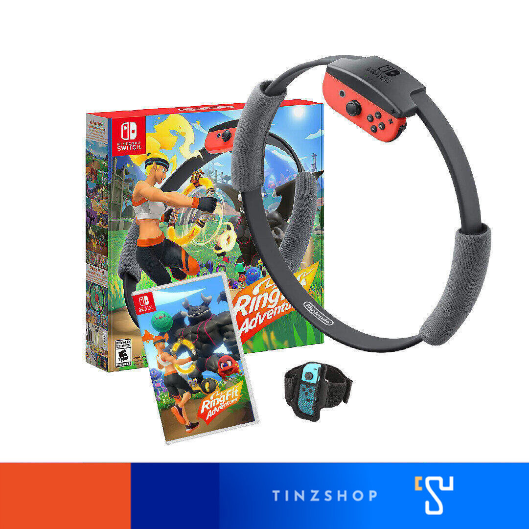 Nintendo switch Ring Fit Adventure Asia Version MAXSOFT เกม ริงฟิต แอด