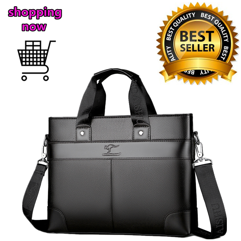 SHOPPING NOW  กระเป๋าธุรกิจ กระเป๋าถือ กระเป๋าสะพายไหล่ผู้ชาย Laptop Bags ซองแล็ปท็อป ทนทาน กันน้ำ Korean Style notebook BAG