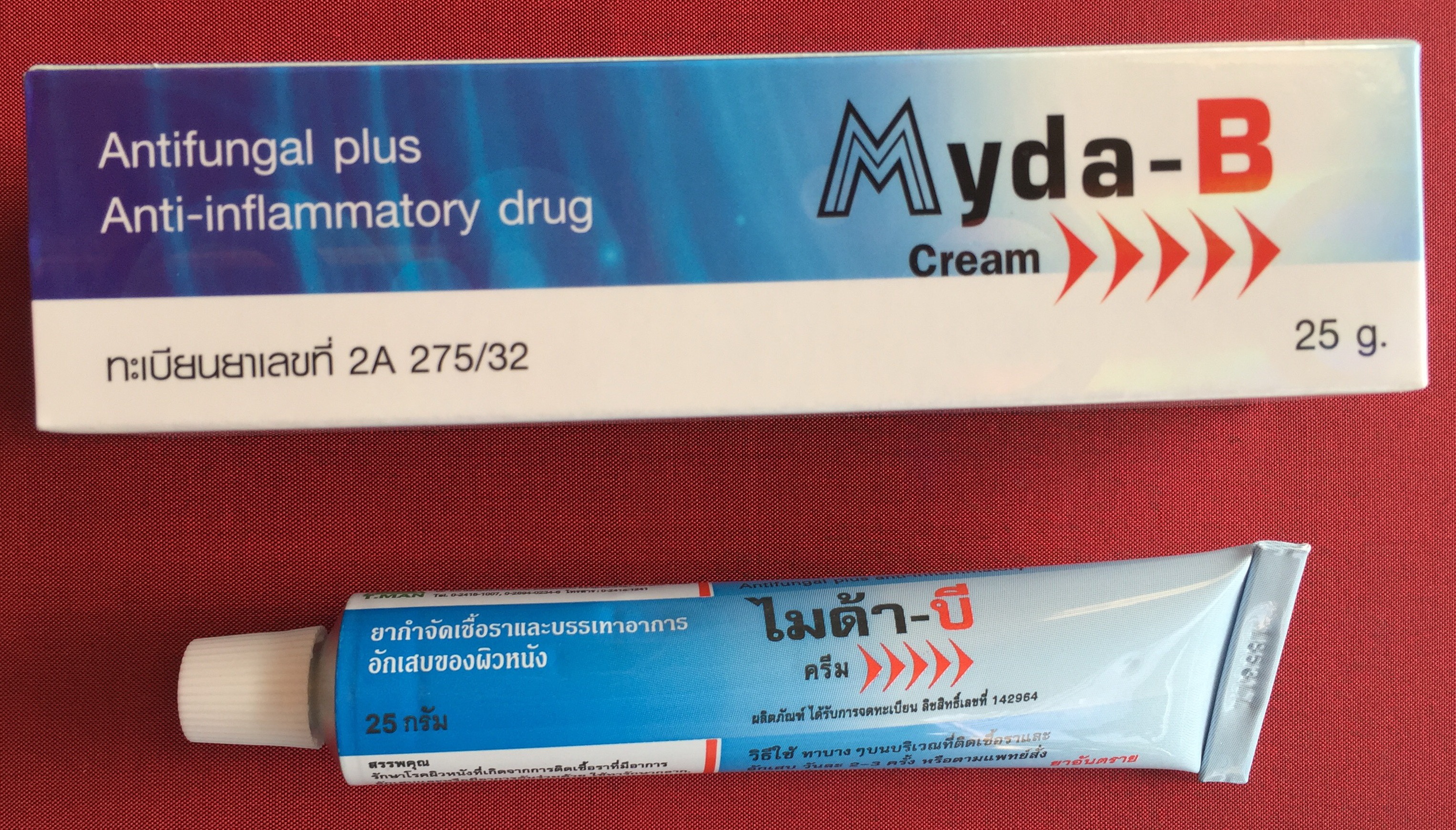 Myda - B Cream - Anti Fungal Plus, Anti-iflammatory -25 gms