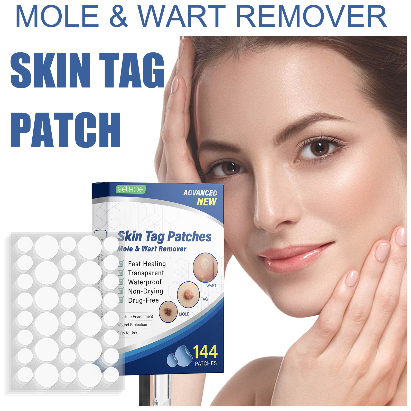 144-pcs-skin-label-remover-patches-warts-removal-pads-for-fingers-arms