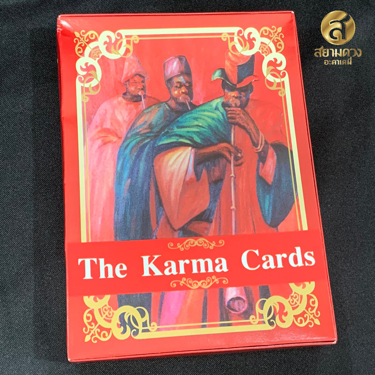 ไพ่พยากรณ์กรรม The Karma Cards โดย อาจารย์สุกิจ ภักดีดินแดน ไพ่ 32 ใบ พร้อมหนังสือคู่มือ