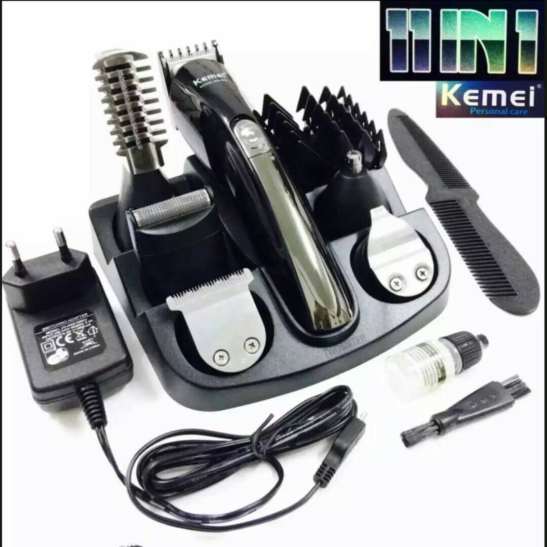 KEMEI ปัตตาเลี่ยนไร้สาย แบตตาเลียนตัดผม รุ่น KM-5020ใช้แกะลายได้ กันขอบได้ ตัดดีเสียงไม่ดัง กันน้ำ