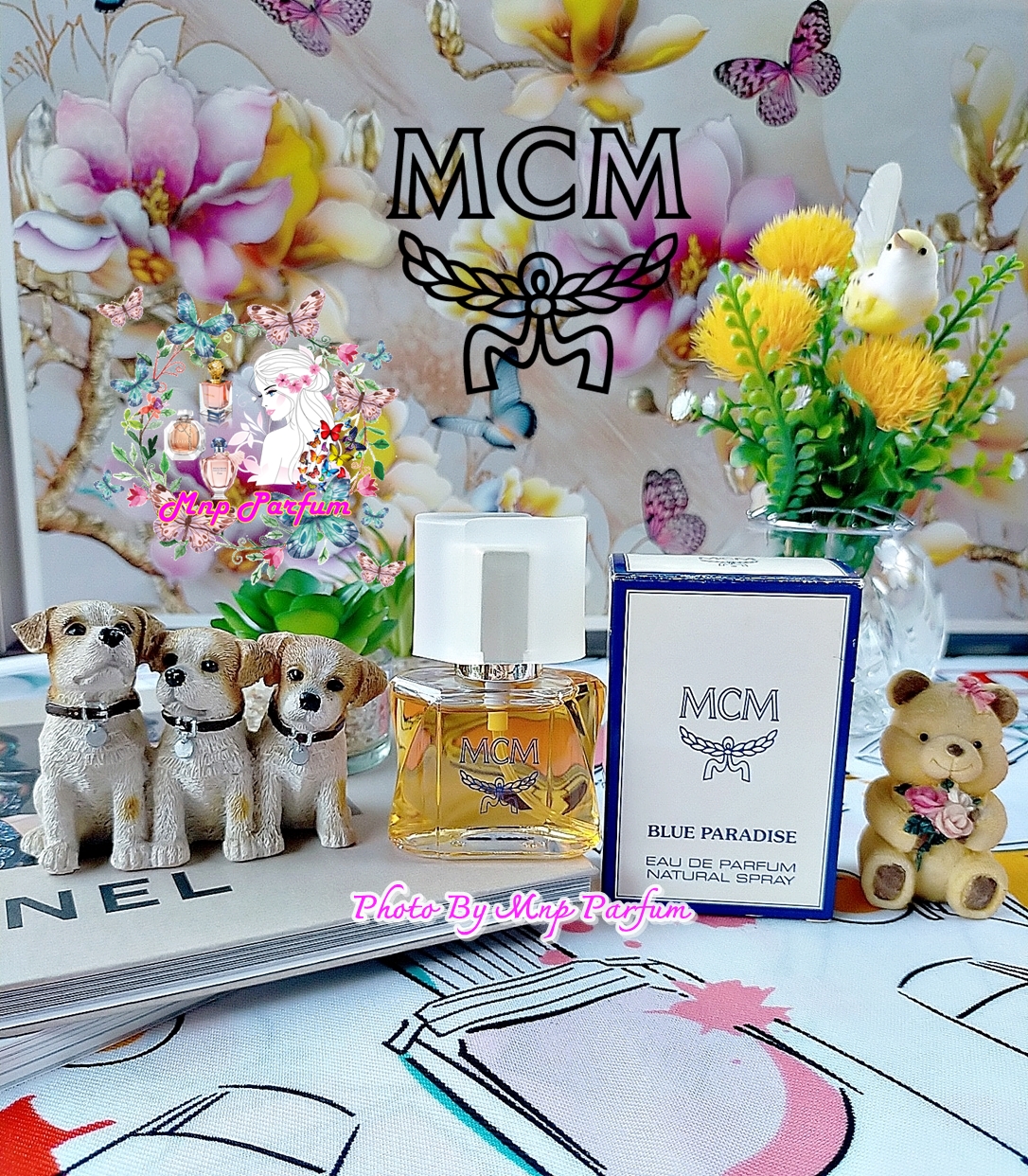 MCM Blue Paradise Eau de Parfum Vintage 30 ml. ( กล่องขาย