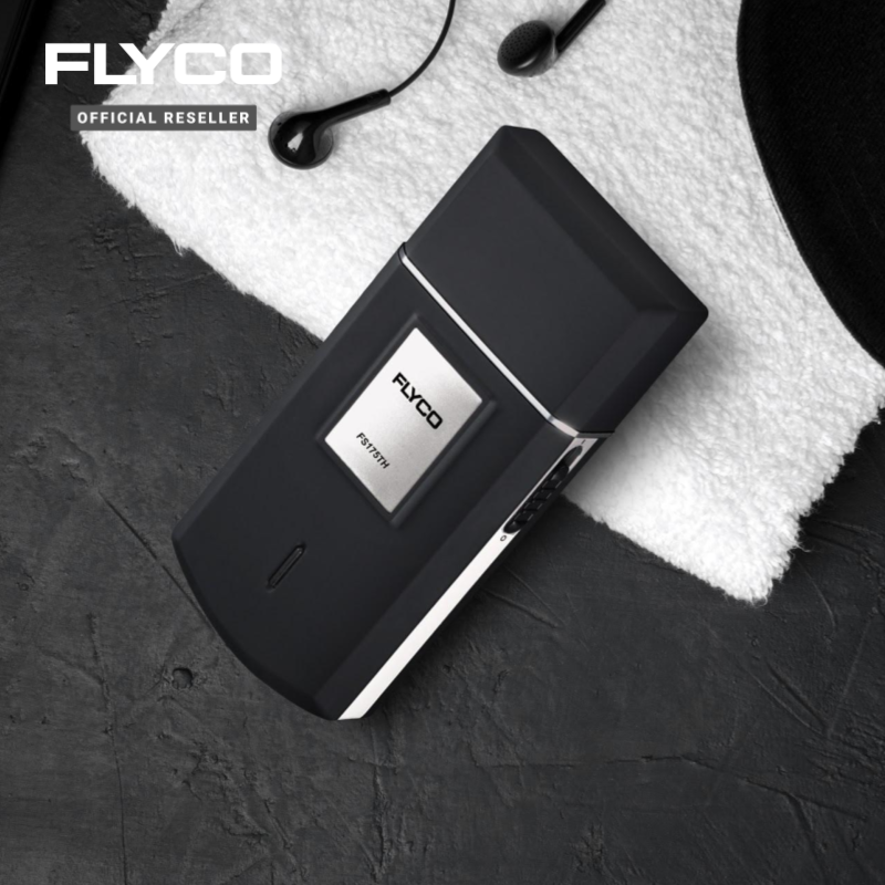 FLYCO เครื่องโกนหนวด ไฟฟ้า พกพา ไร้สาย แบบชาร์จไฟ รุ่น ELECTRIC SHAVER FS0001 ใช้งาน 30 นาที ชาร์จ 8 ชม. (ประกัน 2 ปี) ที่โกนหนวดชาย