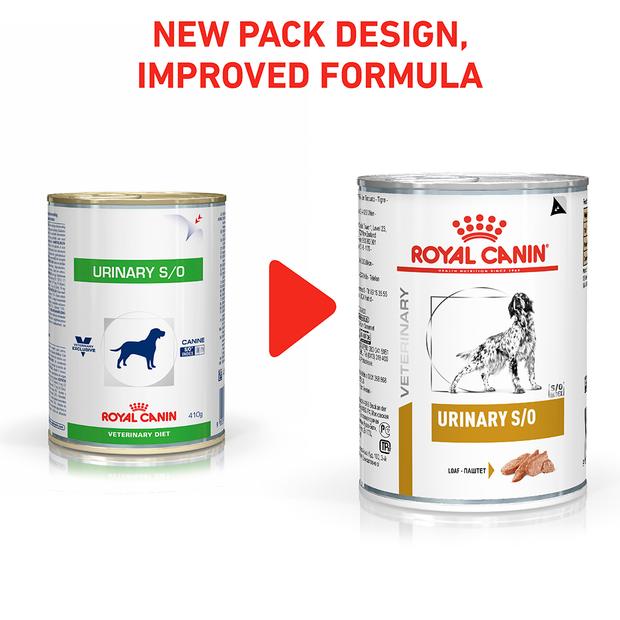 Royal canin Urinary s/o dog 410 g อาหารเปียกสุนัขนิ่ว กระเพาะปัสสาวะอักเสบ 410 กรัม