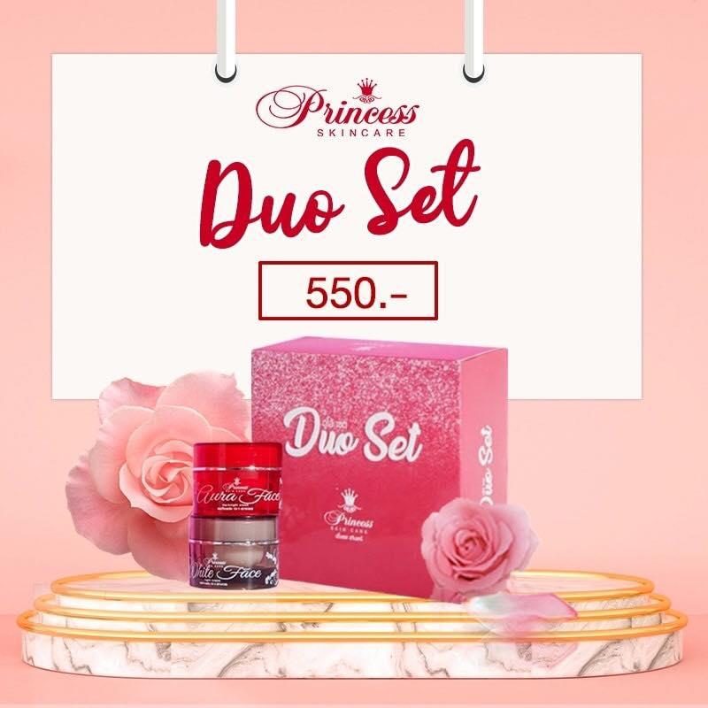 รีวิว Princess Skin Care (Duo Set เซต2) PSC ครีมหน้าขาว + ครีมหน้าเงา