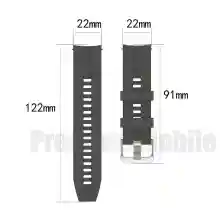 ภาพขนาดย่อของภาพหน้าปกสินค้าสายนาฬิกา Huawei Watch Silicone V.1 Watch Band For / GT /GT2 42 mm/46 mm สายซิลิโคนอย่างดี สวย เรียบหรู ดูดี แข็งแรง จากร้าน Premium Gadget  Korat บน Lazada ภาพที่ 2
