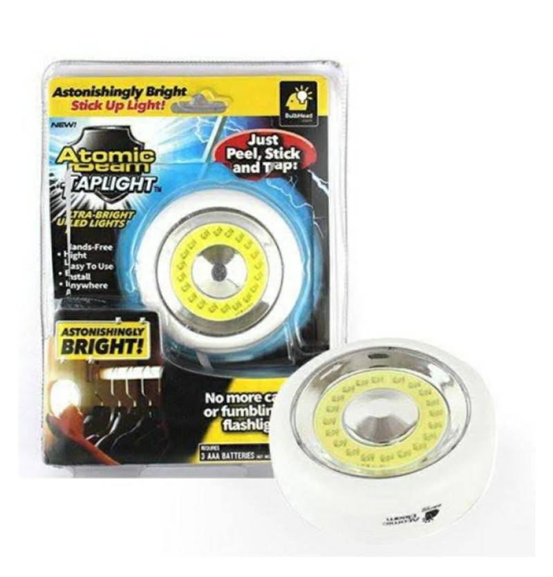 JJviewpoint Atomic Beam TapLight เป็นหลอดไฟ LED ที่สว่างอย่างน่าอัศจรรย์ ซึ่งจะช่วยให้คุณได้แสงสว่างในที่มืดและช่วยให้คุณได้เพิ่มมุมมองที่สะดวก