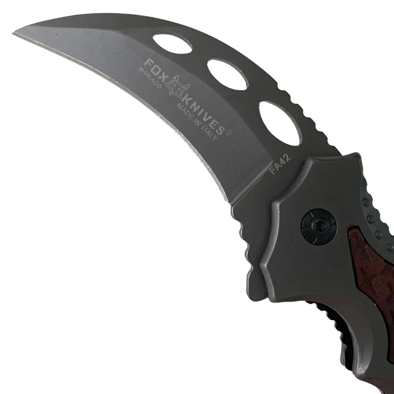 ภาพสินค้ามีดพับ มีดคารัมบิต Fox Or Karambit Knives FA42 ขนาด 7.7 นิ้ว (19.5 ซม.) จากร้าน ChownEwy บน Lazada ภาพที่ 5