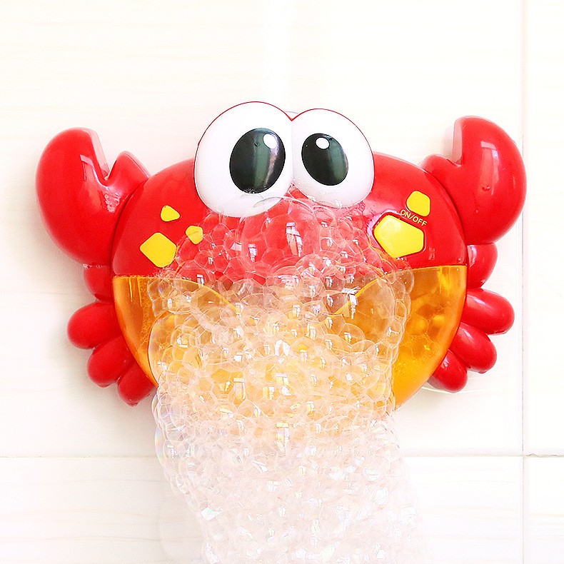 ของเล่นเด็ก ปูเป่าฟอง ของเล่นอาบน้ำ ปูเป่าฟอง Crab Bubble ทารก Shower Bath Bubble Crab เครื่องเป่าฟองรูปปู
