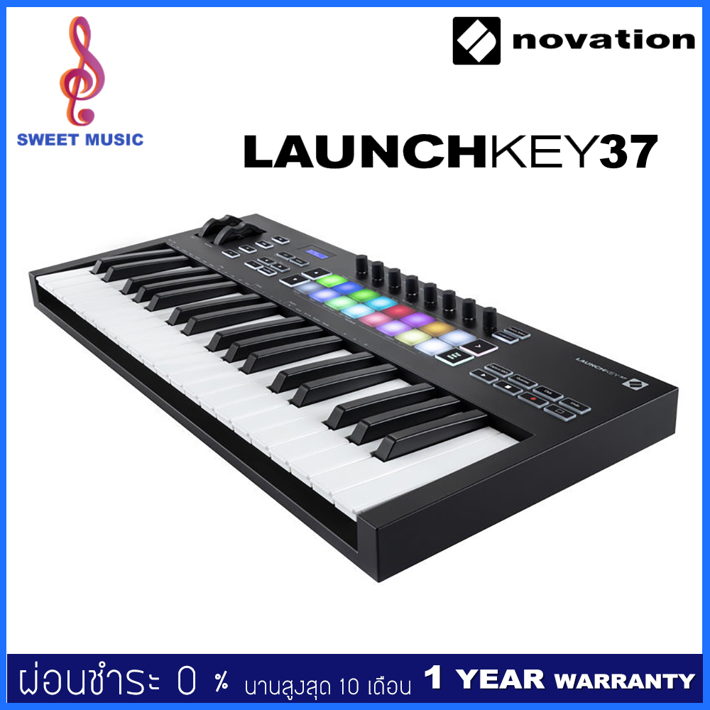 Novation Launchkey 37 MKIII คีย์บอร์ดใบ้ Midi Keyboard Controller