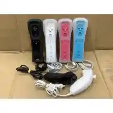 ภาพขนาดย่อของภาพหน้าปกสินค้าWiimote Nunchuk Wii Remote WiiRemote จอย wii mote วีโมท รีโมท วี และ นันชัค แท้ Nintendo สำหรับ Wii และ Wii U จากร้าน Japan Gameshop Rareitems บน Lazada ภาพที่ 1