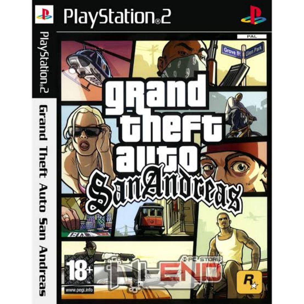 GTA Sanadreas Playstation2