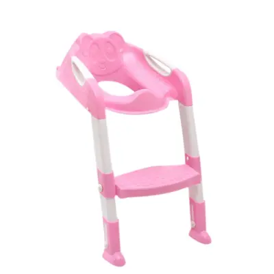 Baby Potty Training Seat Children's Potty Baby Toilet Seat With Adjustable Ladder Infant Toilet Training Folding Seat
