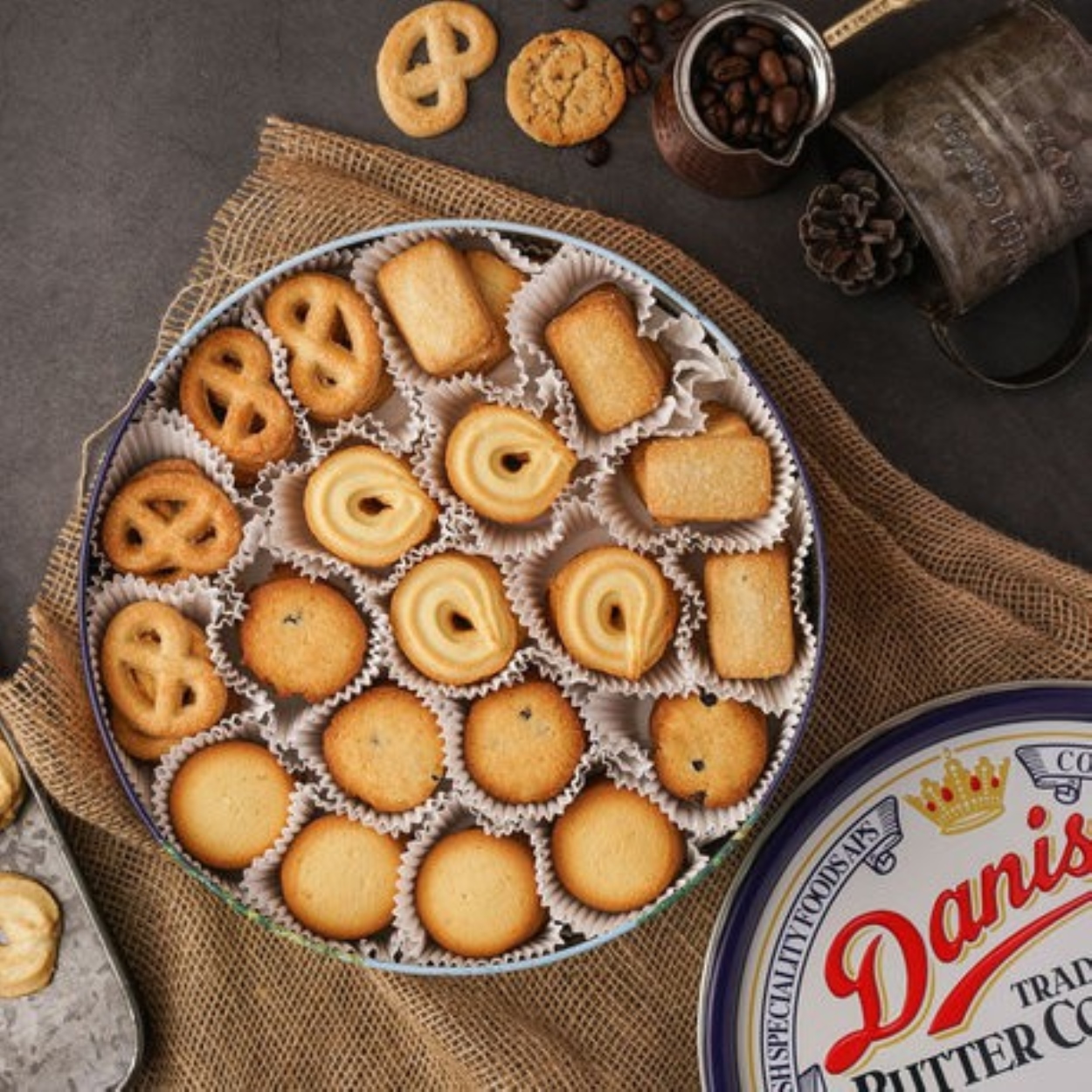 กทม.พร้อมส่ง คุกกี้ เดนิสา คุกกี้บัตเตอร์ Danisa Butter Cookie ขนาด 90-200-454-681 กรัม
