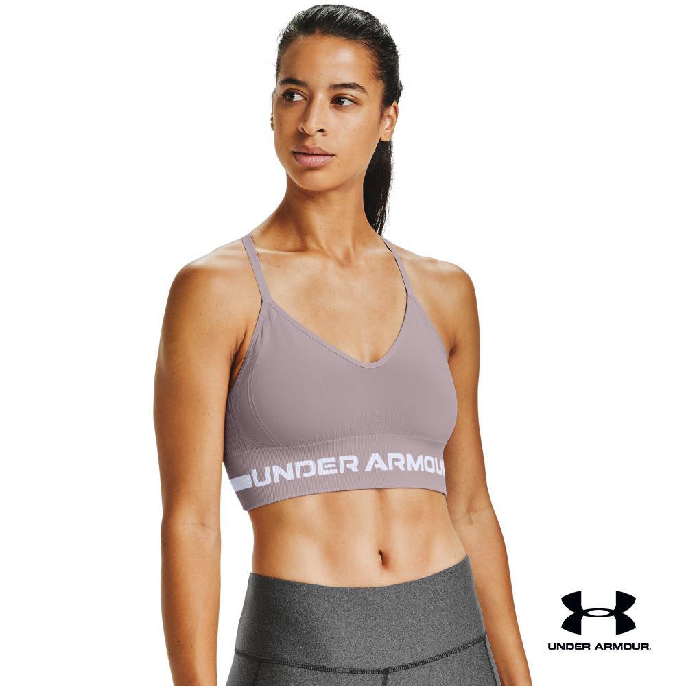 Under Armour UA Women's Seamless Low Long Sports Bra อันเดอร์ อาร์เมอร์ เสื้อชั้นในเทรนนิ่ง สำหรับผู้หญิง รุ่น Seamless Low