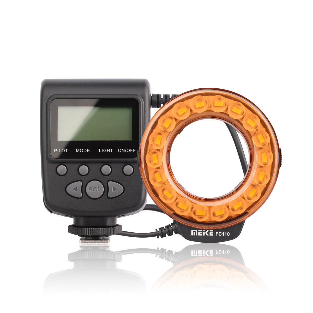 Meike MKFC110 LED Macro Ring Flash Light for Sony Mirrorless & DSLR