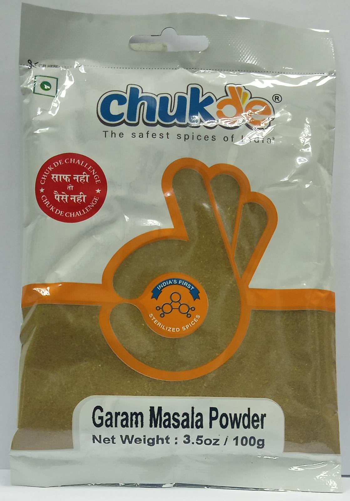 Chukde Garam Masala Powder 100g เครื่องแกงกระหรี่ Lazada.co.th