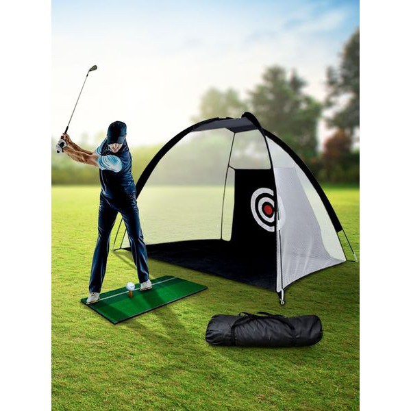 เต้นท์ฝึกไดร์ฟกอล์ฟ ตาข่ายซ้อมกอล์ฟ เต็นท์ตีกอล์ฟ ซุ้มซ้อมกอล์ฟ ตาข่ายดีกอล์ฟ Golf Training Tent